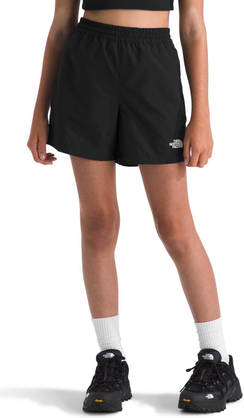 Class V Shorts, 5" Inseam - Teen - tnf black logo weather topo phantom print 1