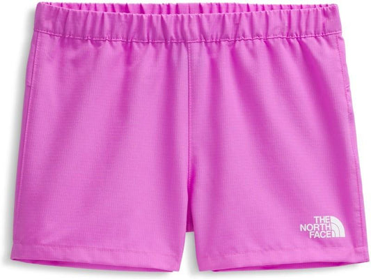 Class V Shorts - Baby - violet crocus logo weather topo phantom print 1