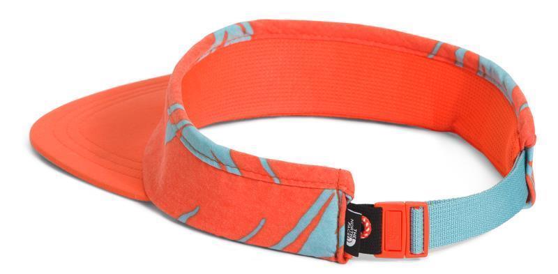 Class V Visor - Womens - Retro Orange / Retro Orange Tropical Paintbrush Pr 2