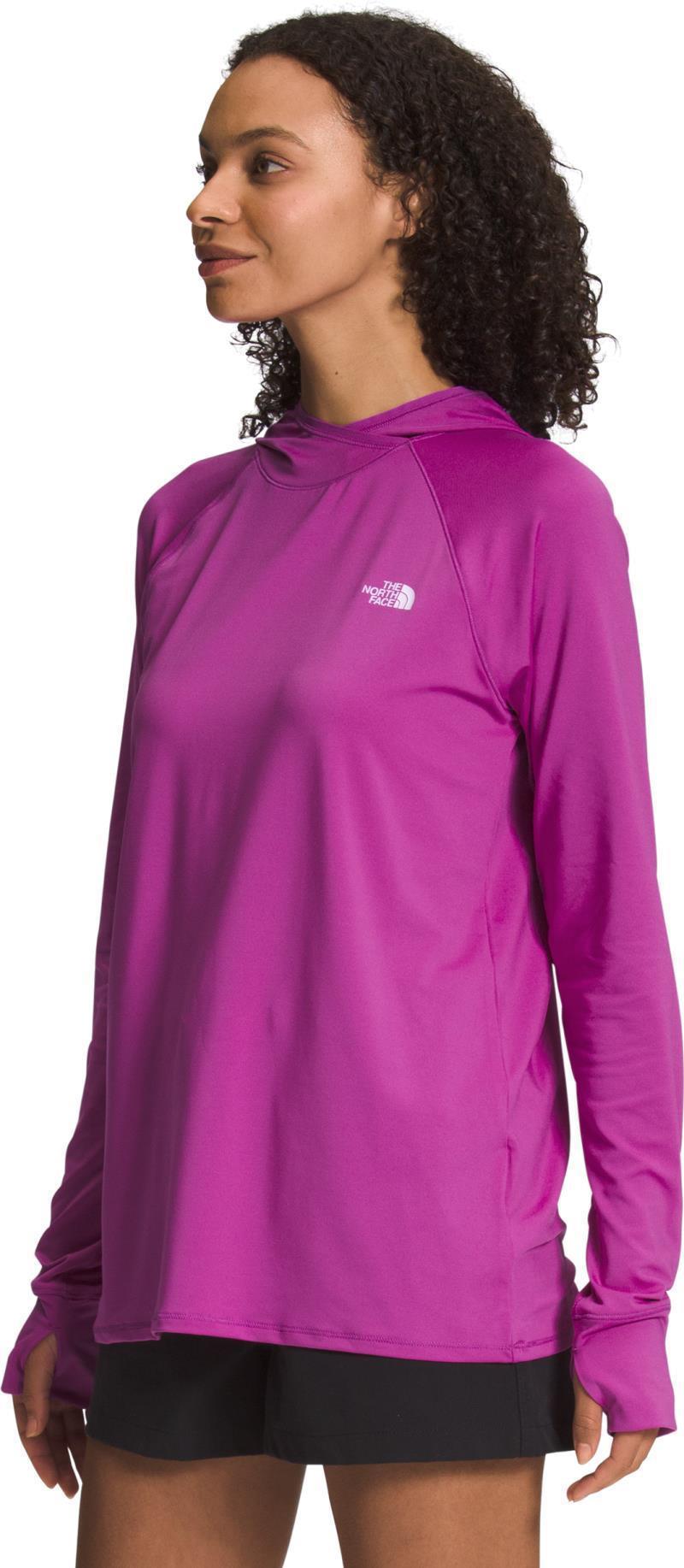 Class V Water Hoodie - Womens - Purple Cactus Flower 2