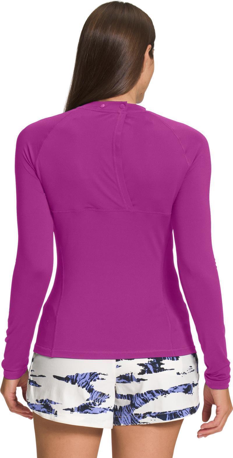 Class V Water Top - Womens - Purple Cactus Flower 2