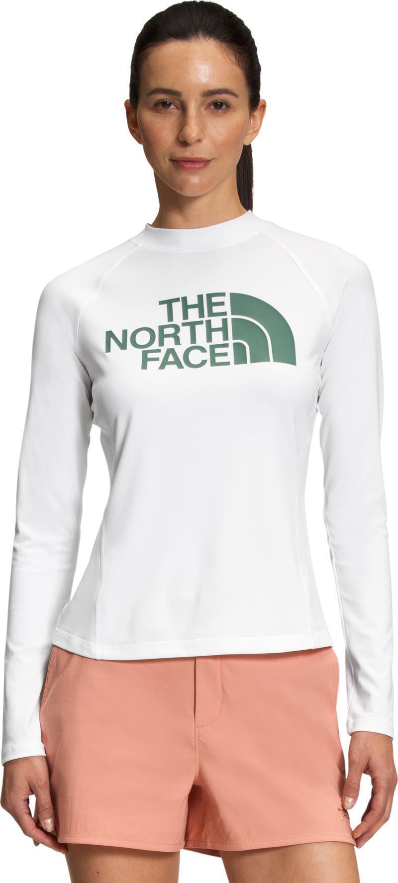 Class V Water Top - Womens - TNF White / Laurel Wreath Green 1