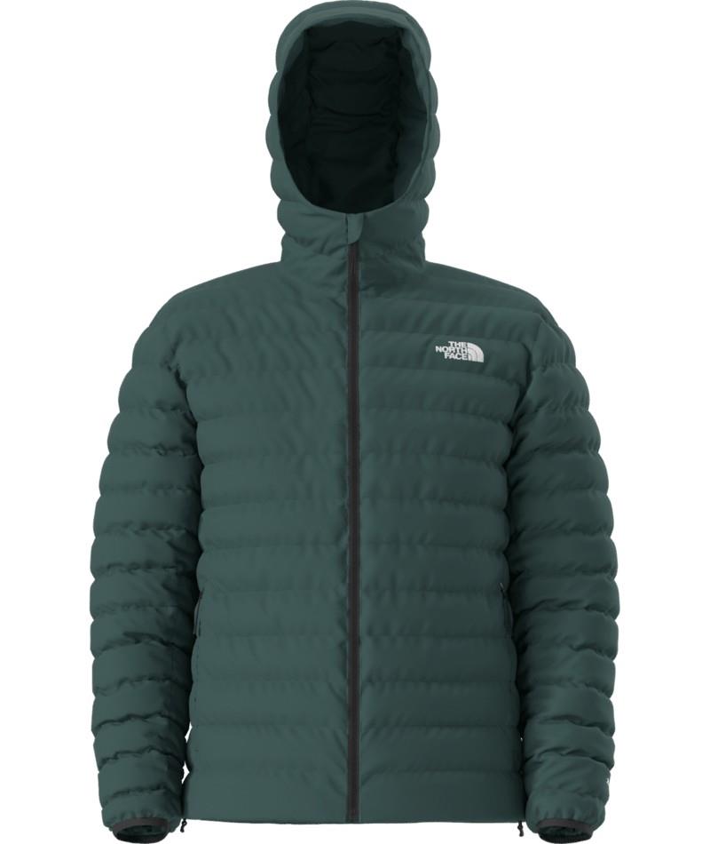 Classic Down Hooded Jacket - Mens - pacific teal 1