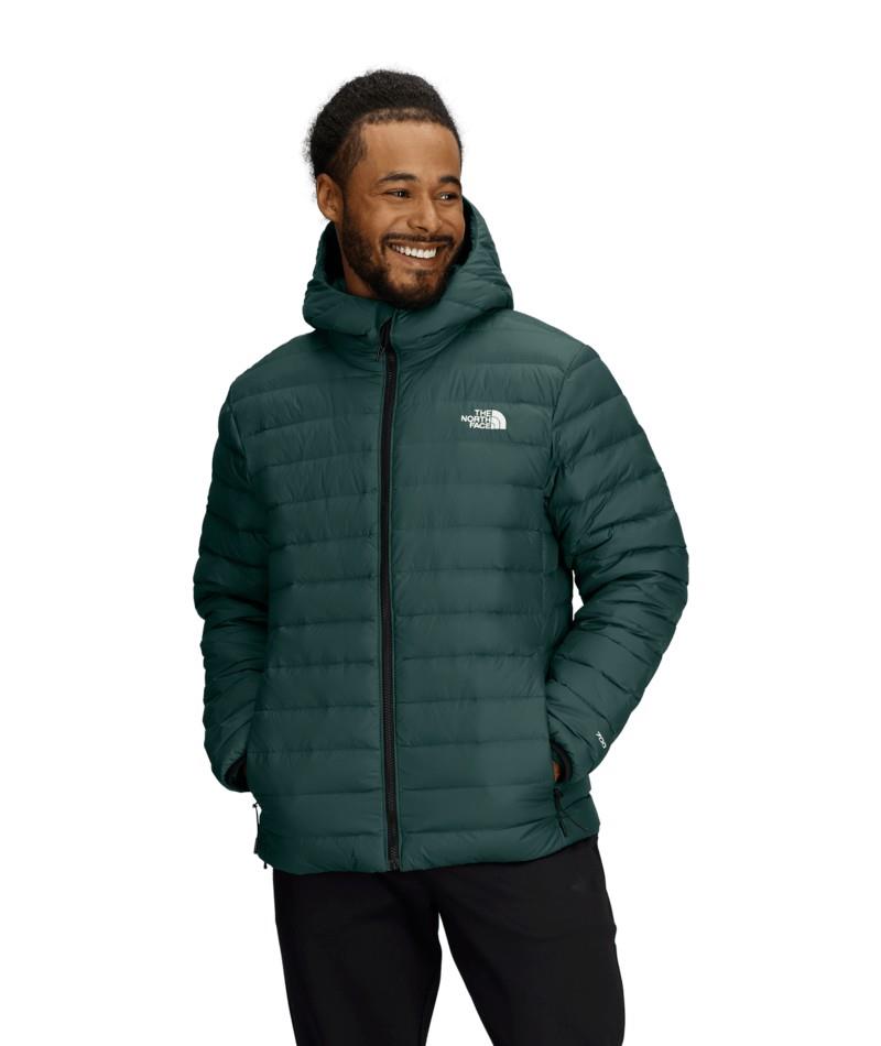 Classic Down Hooded Jacket - Mens - pacific teal 1