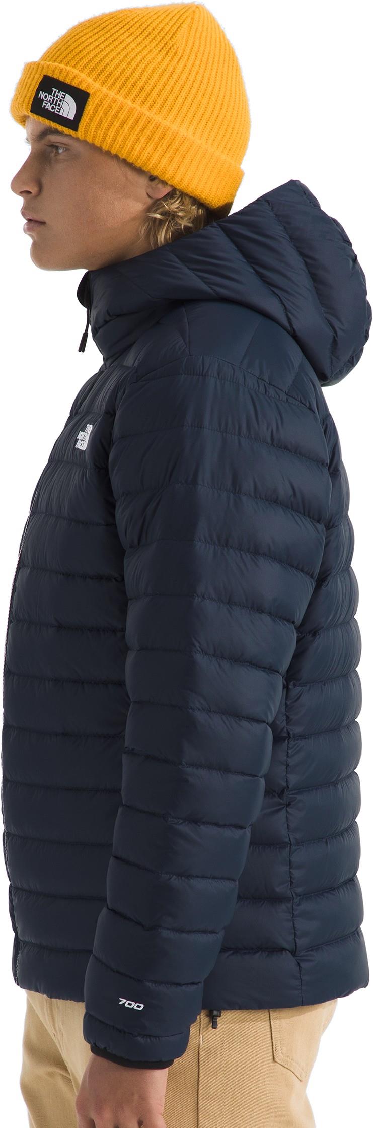 Classic Down Hooded Jacket - Mens - summit navy 1