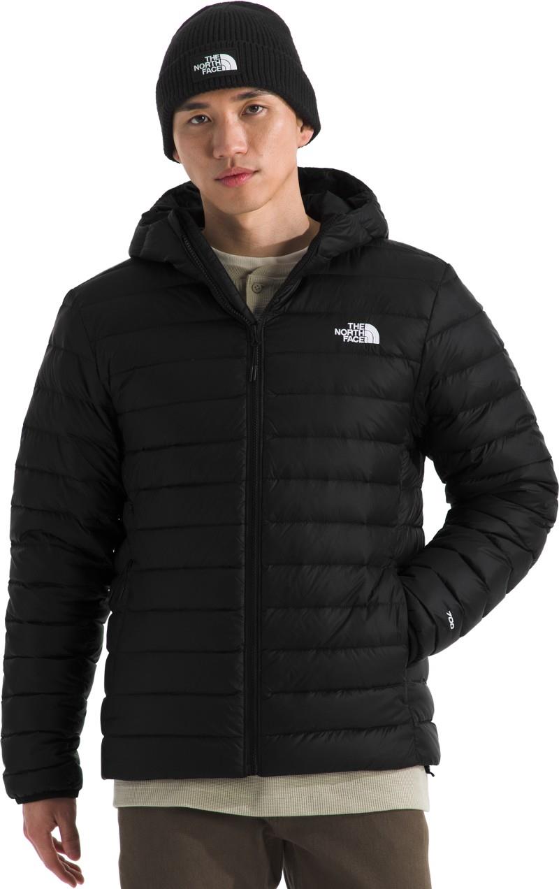 Classic Down Hooded Jacket - Mens - tnf black 1