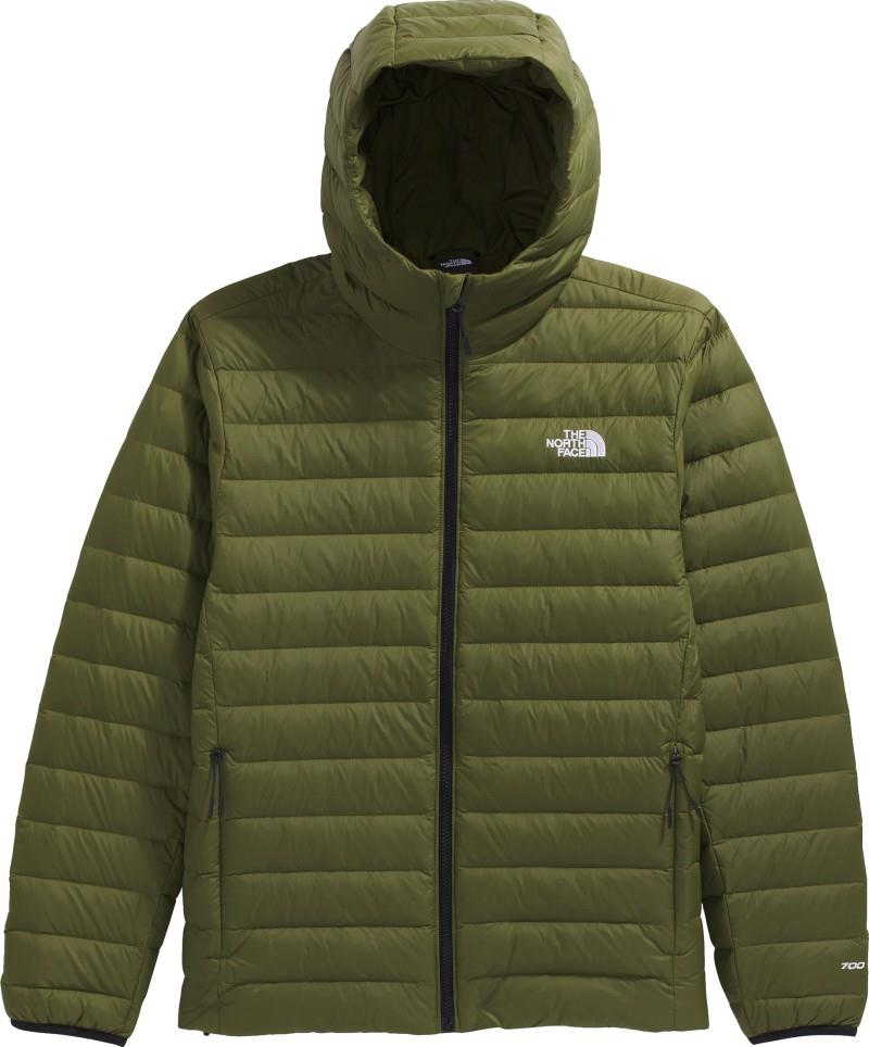 Classic Down Hooded Jacket - Mens - woodland green 1