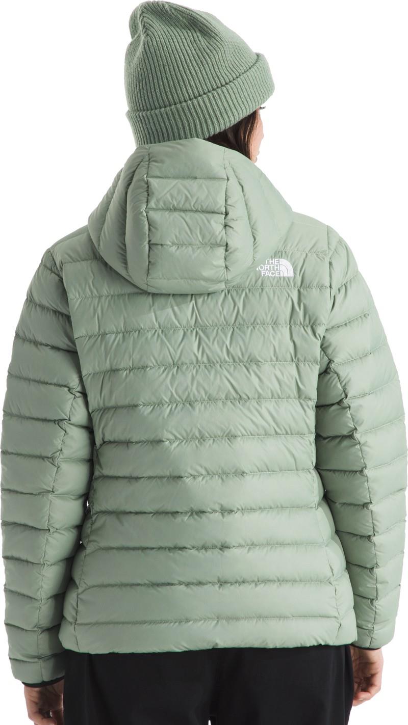 Classic Down Hooded Jacket - Womens - slate moss 1