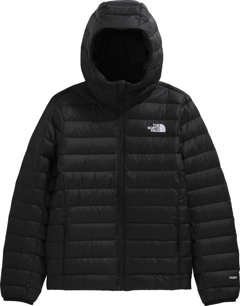 Classic Down Hooded Jacket - Womens - tnf black 1