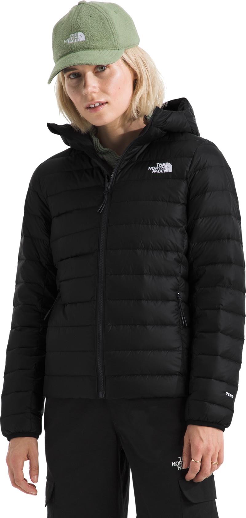 Classic Down Hooded Jacket - Womens - tnf black 1