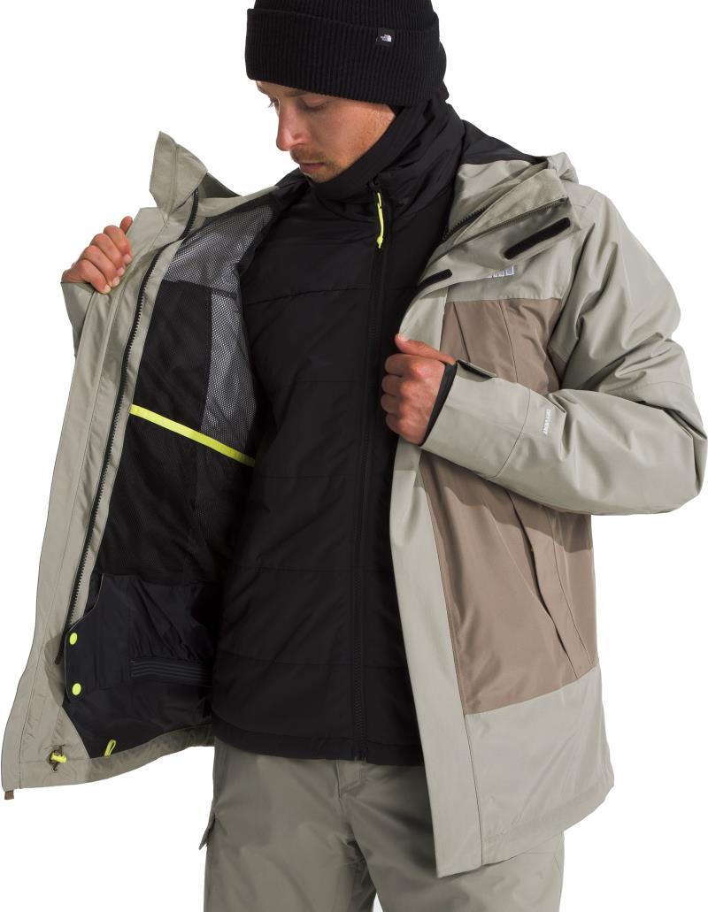 Clement Triclimate Jacket - Mens - clay grey / tnf black 1