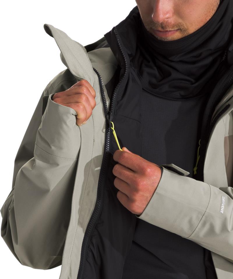 Clement Triclimate Jacket - Mens - clay grey / tnf black 1