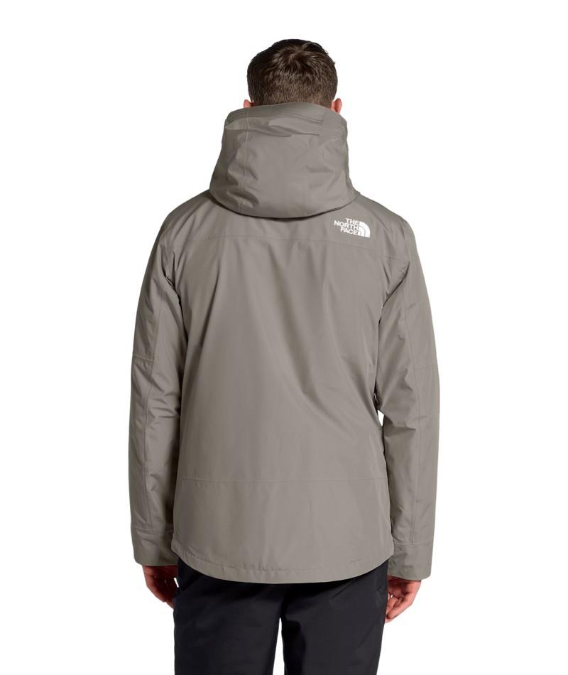 Clement Triclimate Jacket - Mens - stone slab / dark chestnut 1