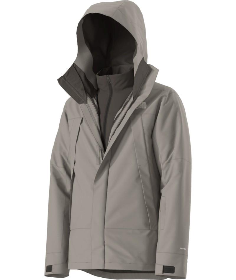 Clement Triclimate Jacket - Mens - stone slab / dark chestnut 1
