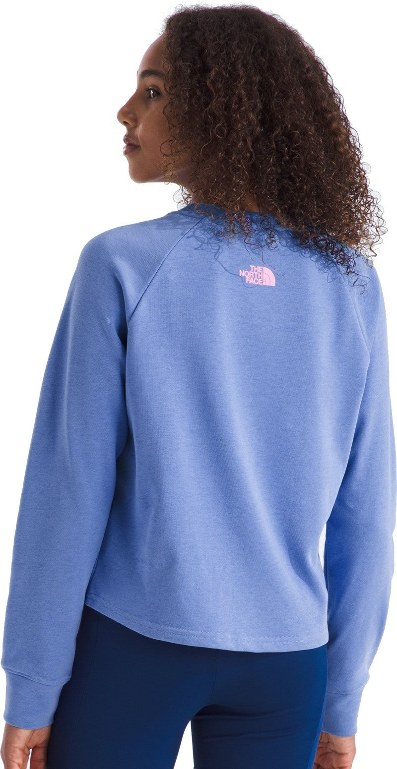 Clover Terry Crew - Girls - virtual blue 1