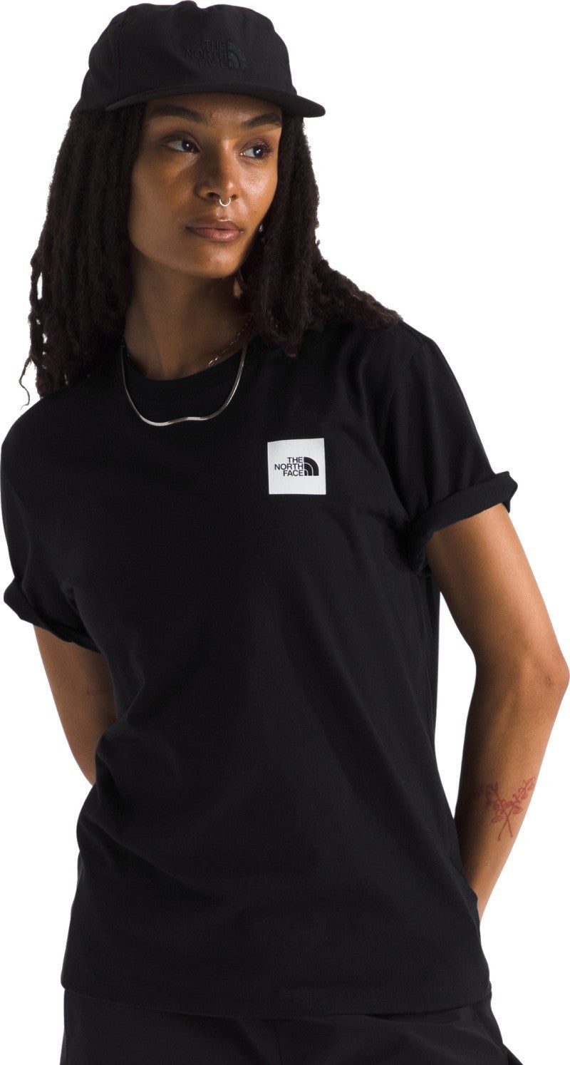 Core Box Half Dome SS Tee - Womens - tnf black 1