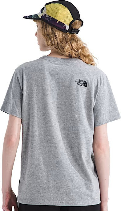 Core Box Half Dome SS Tee - Womens - tnf pale grey heather 1