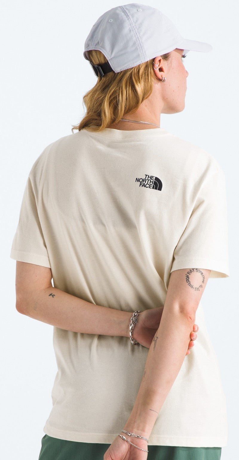 Core Box Half Dome SS Tee - Womens - white dune 1