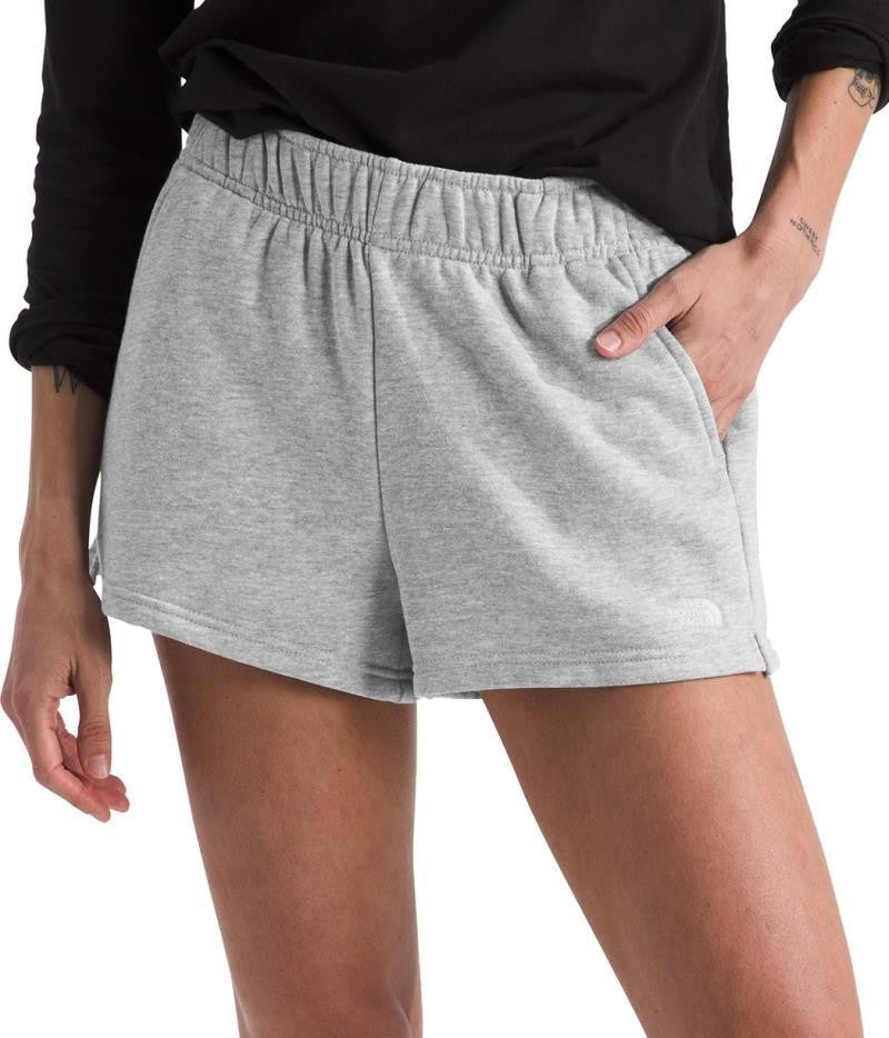Core Shorts - Womens - tnf light grey heather / tnf white 1