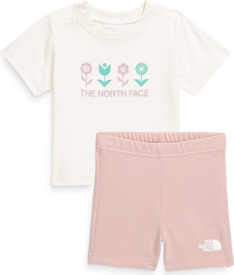Cotton Summer Graphic Set - Baby - white dune / pink moss 1