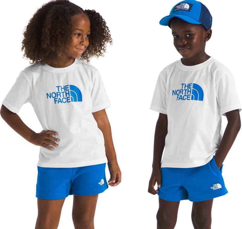 Cotton Summer Graphic Set - Kids - tnf white / hero blue 1