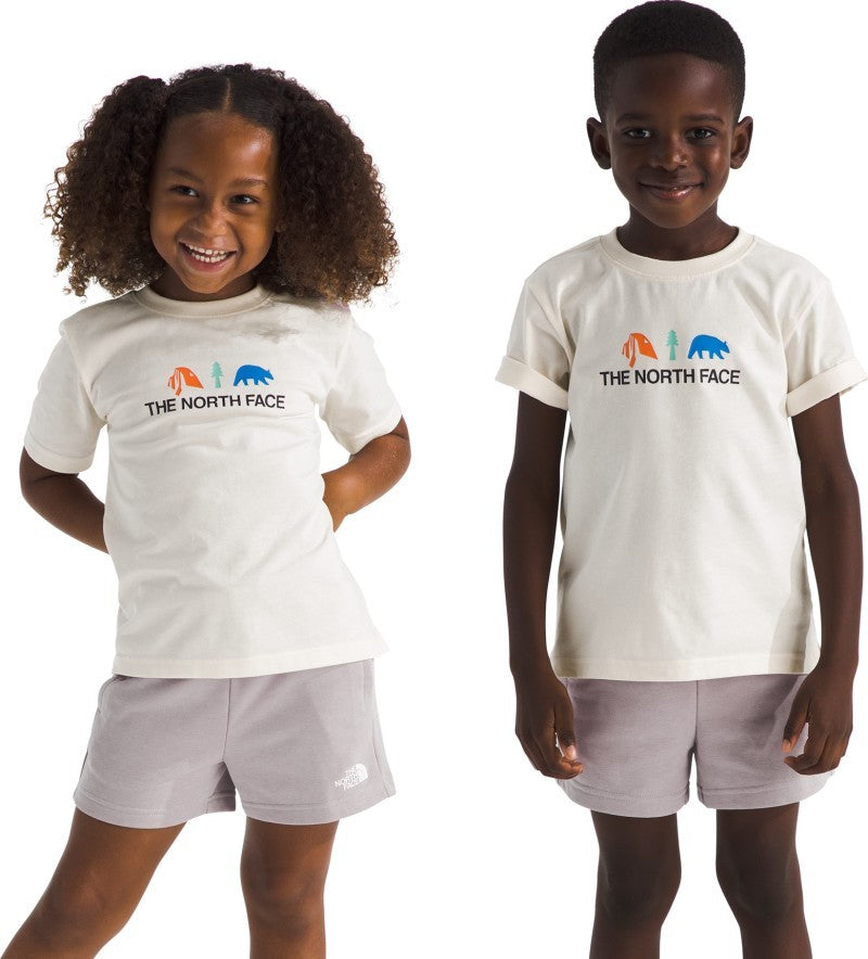 Cotton Summer Graphic Set - Kids - white dune / moonstone grey 1