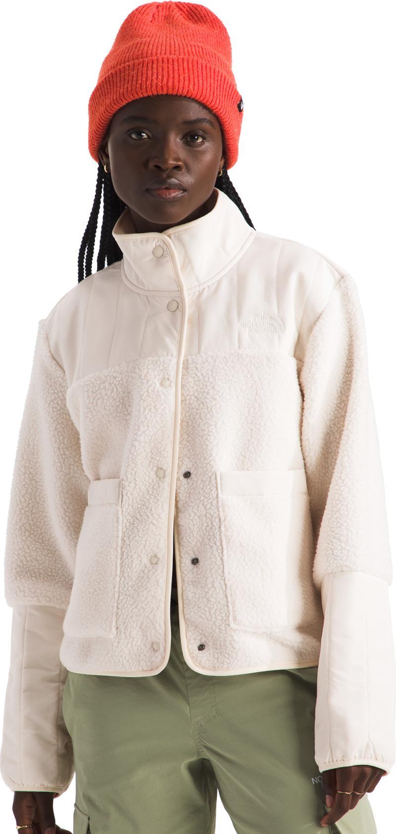 Cragmont Fleece Jacket - Womens - white dune 1