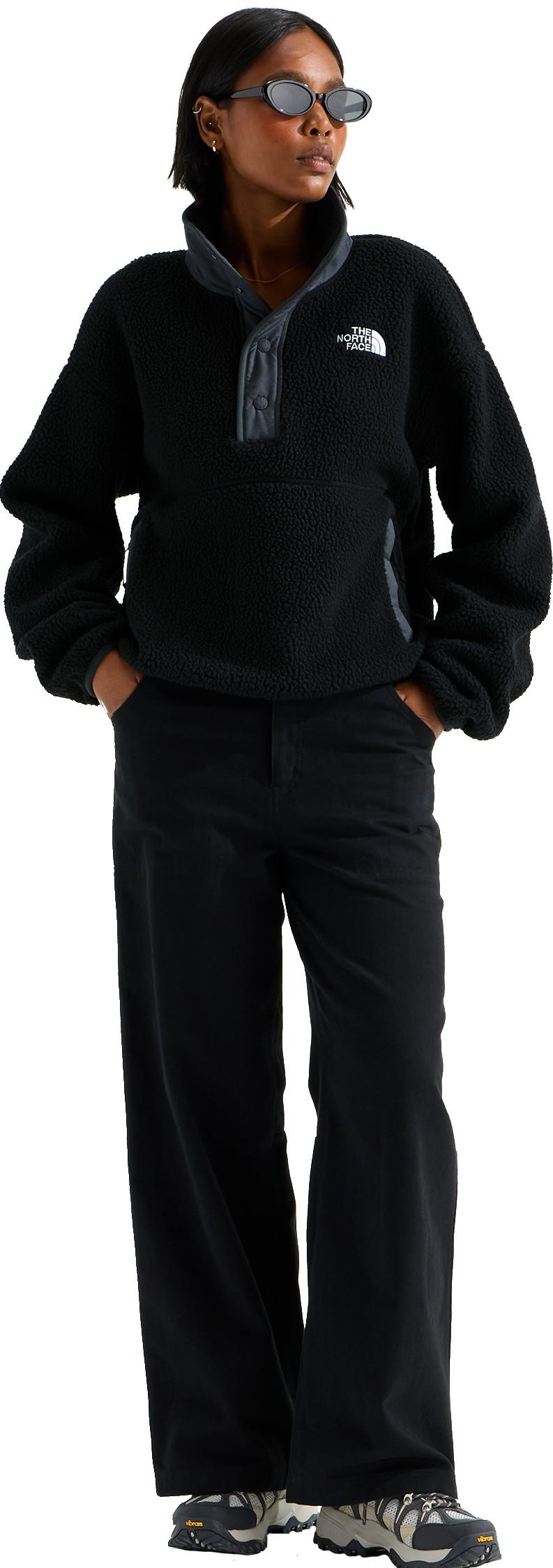 Cragmont Half Snap Fleece Jacket - Womens - tnf black / anthracite grey 1