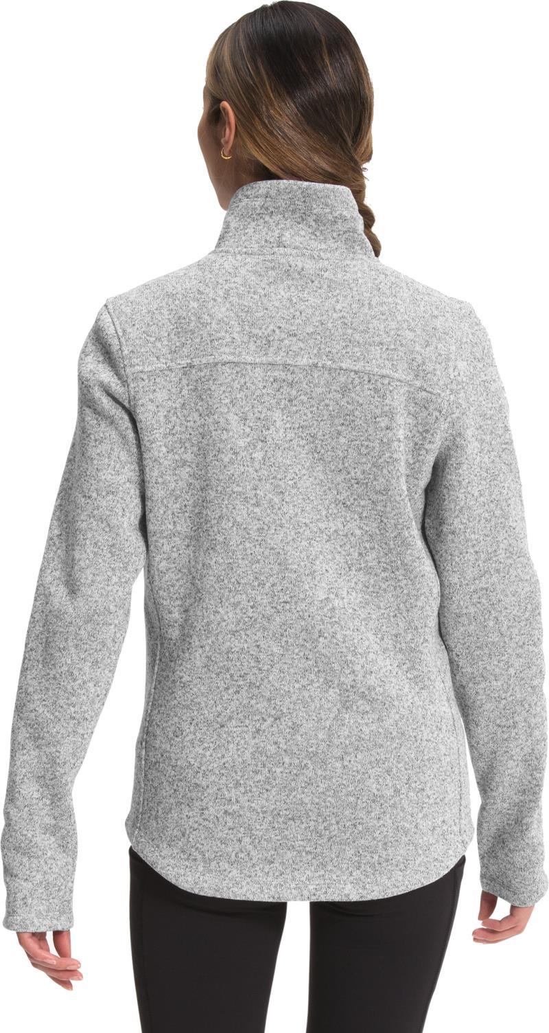 Crescent 1/4 Zip Pullover - Womens - tnf light grey heather 1
