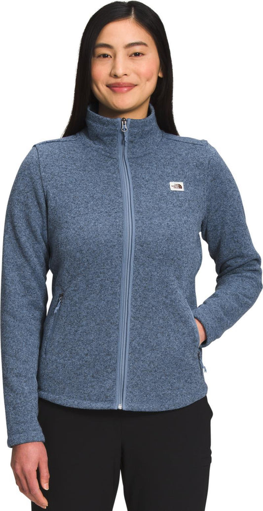 Crescent Full Zip - Womens - folk blue heather 1