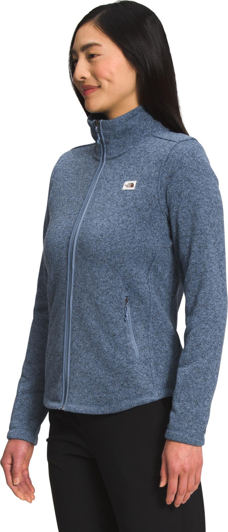 Crescent Full Zip - Womens - folk blue heather 1