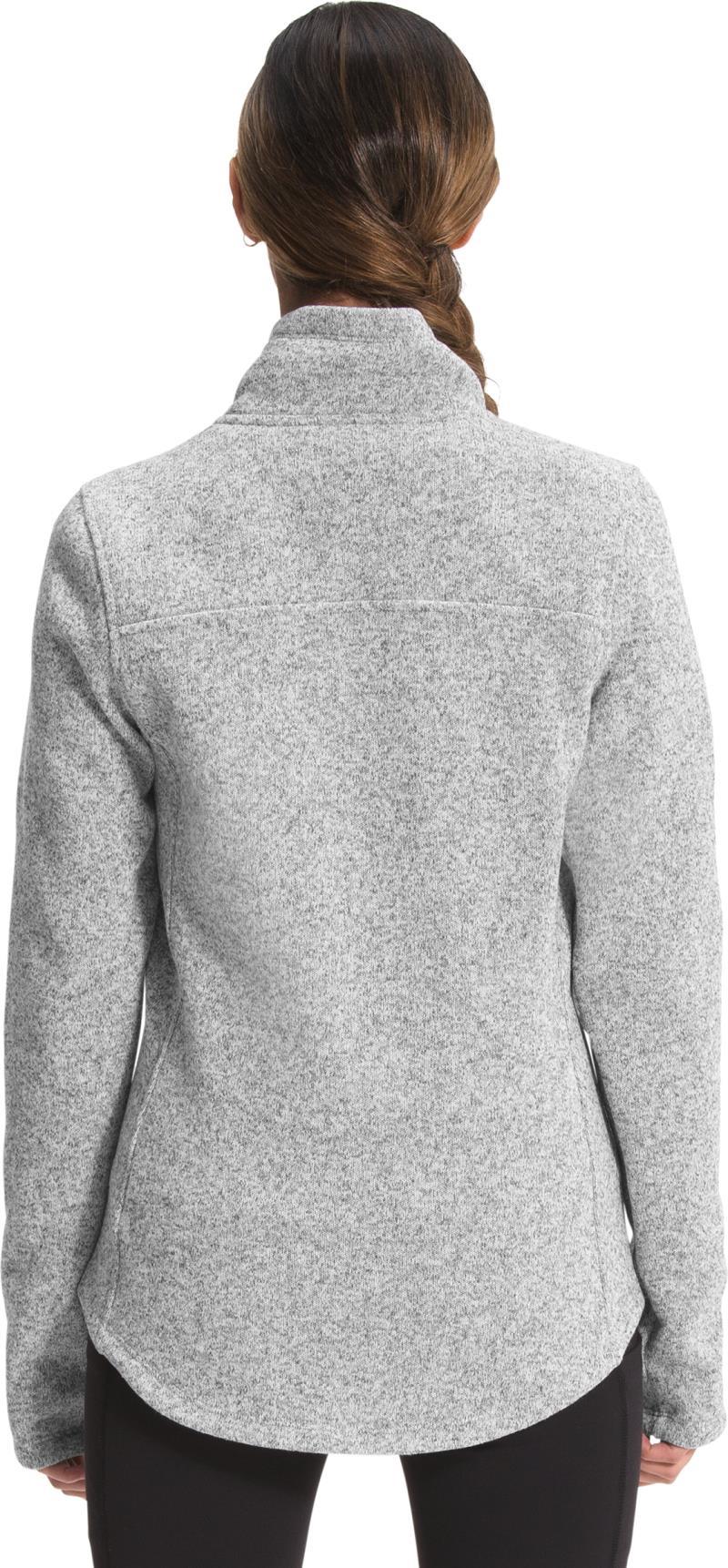 Crescent Full Zip - Womens - tnf light grey heather 1