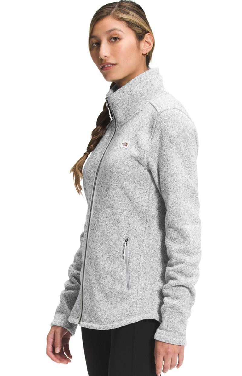 Crescent Full Zip - Womens - tnf light grey heather 1
