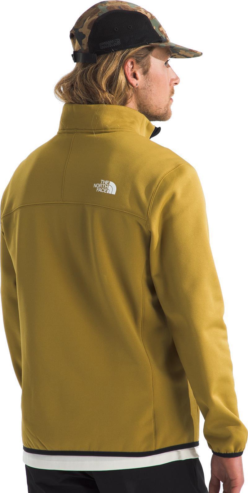 Crest 1/4 Zip - Mens - amber green / tnf black 1