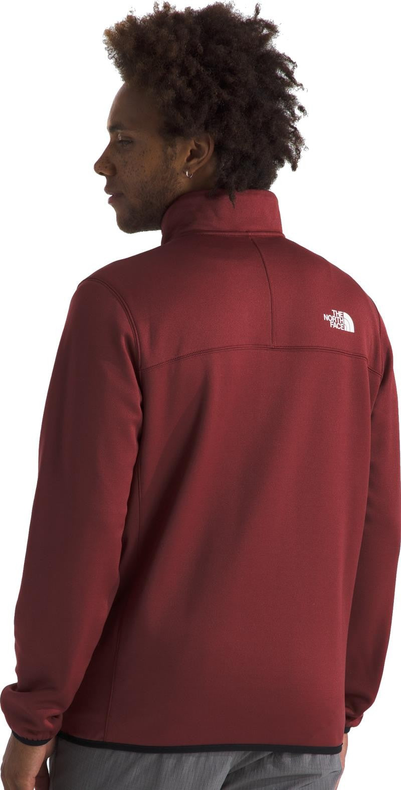 Crest 1/4 Zip - Mens - sumac / tnf black 1