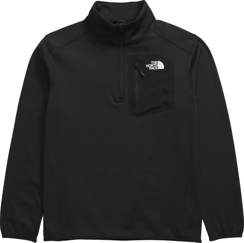 Crest 1/4 Zip - Mens - tnf black 1