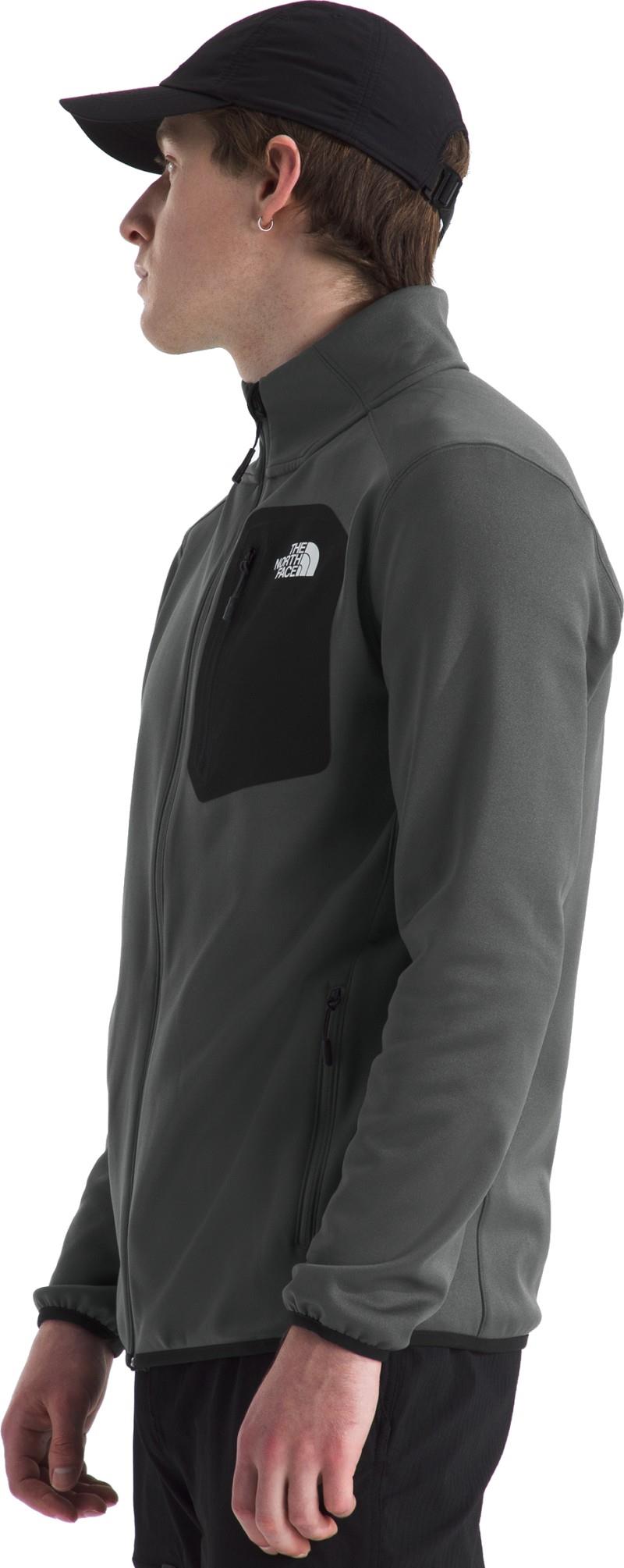 Crest Full Zip - Mens - anthracite grey / tnf black 1