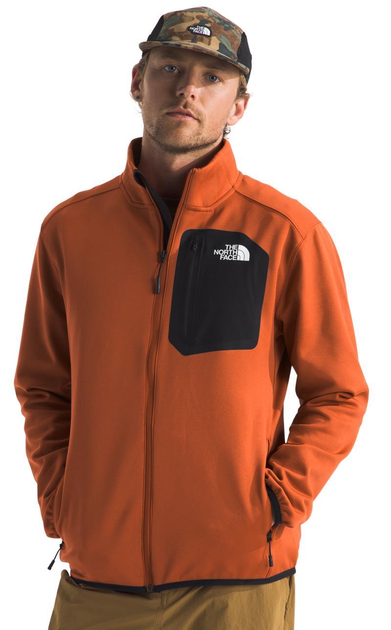 Crest Full Zip - Mens - earthen copper / tnf black 1