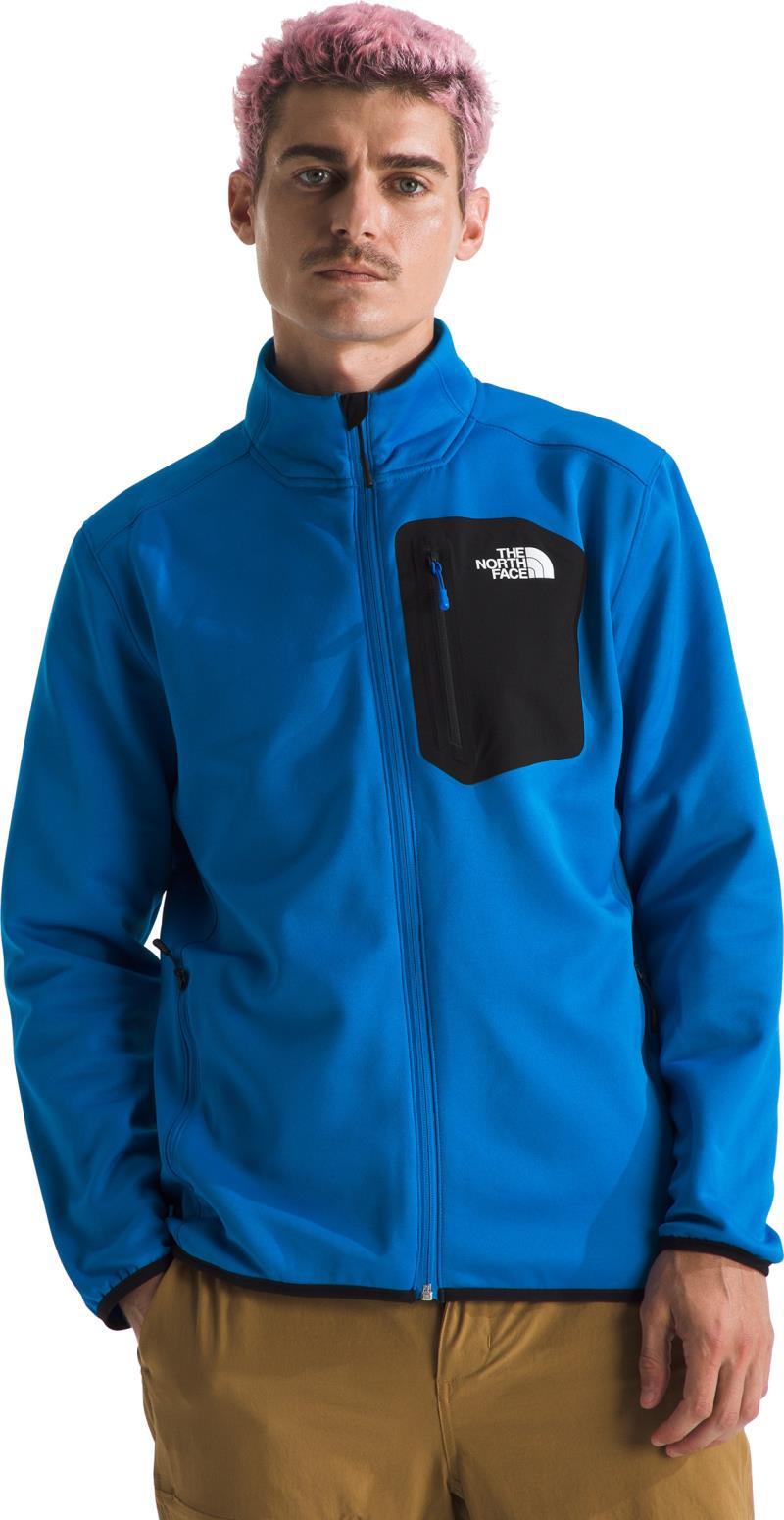 Crest Full Zip - Mens - hero blue / tnf black 1