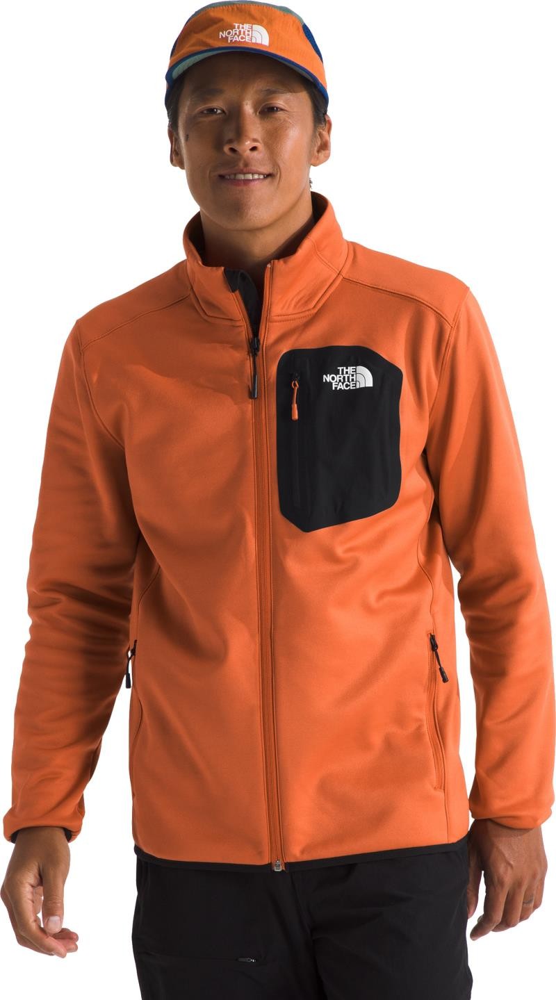 Crest Full Zip - Mens - iron bronze / tnf black 1