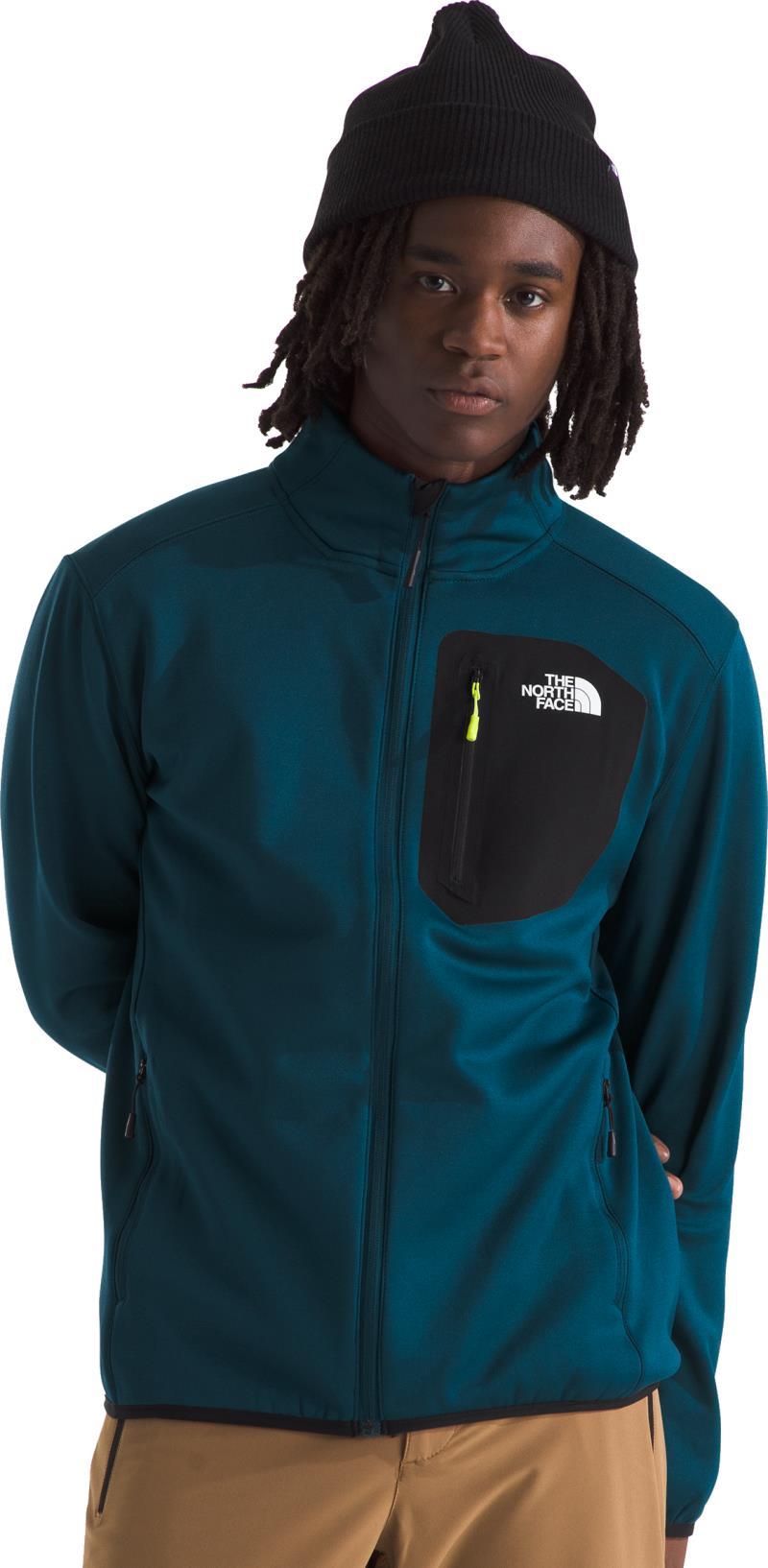 Crest Full Zip - Mens - midnight petrol / tnf black 1