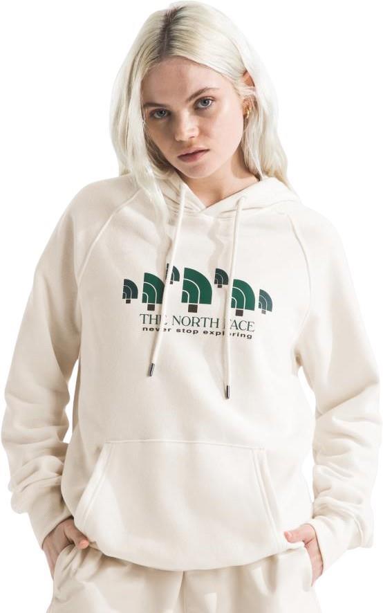 Crown Shyness Hoodie - Womens - white dune 1