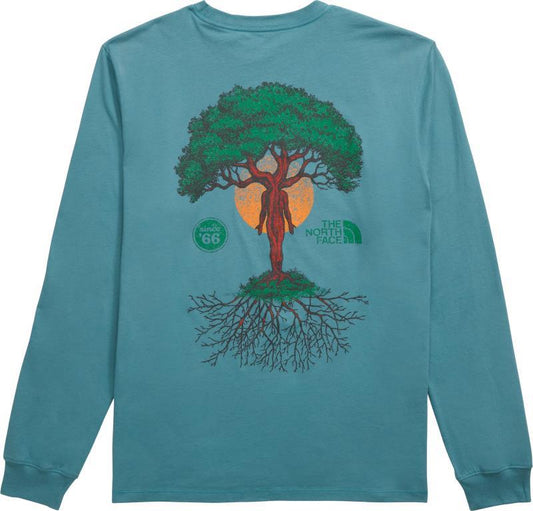 Crown Shyness LS Tee - Mens - algae blue 1
