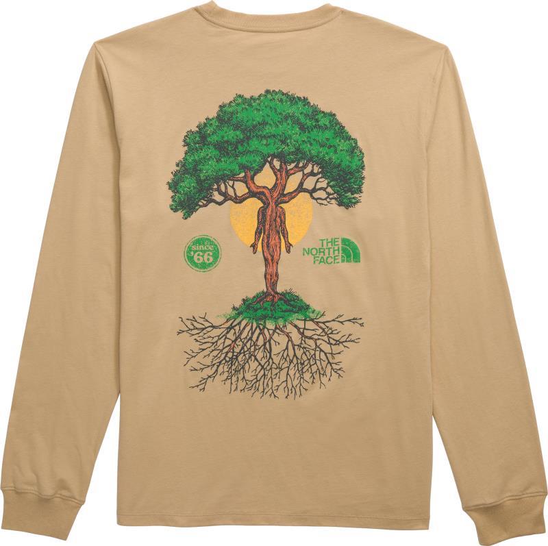 Crown Shyness LS Tee - Mens - khaki stone 1