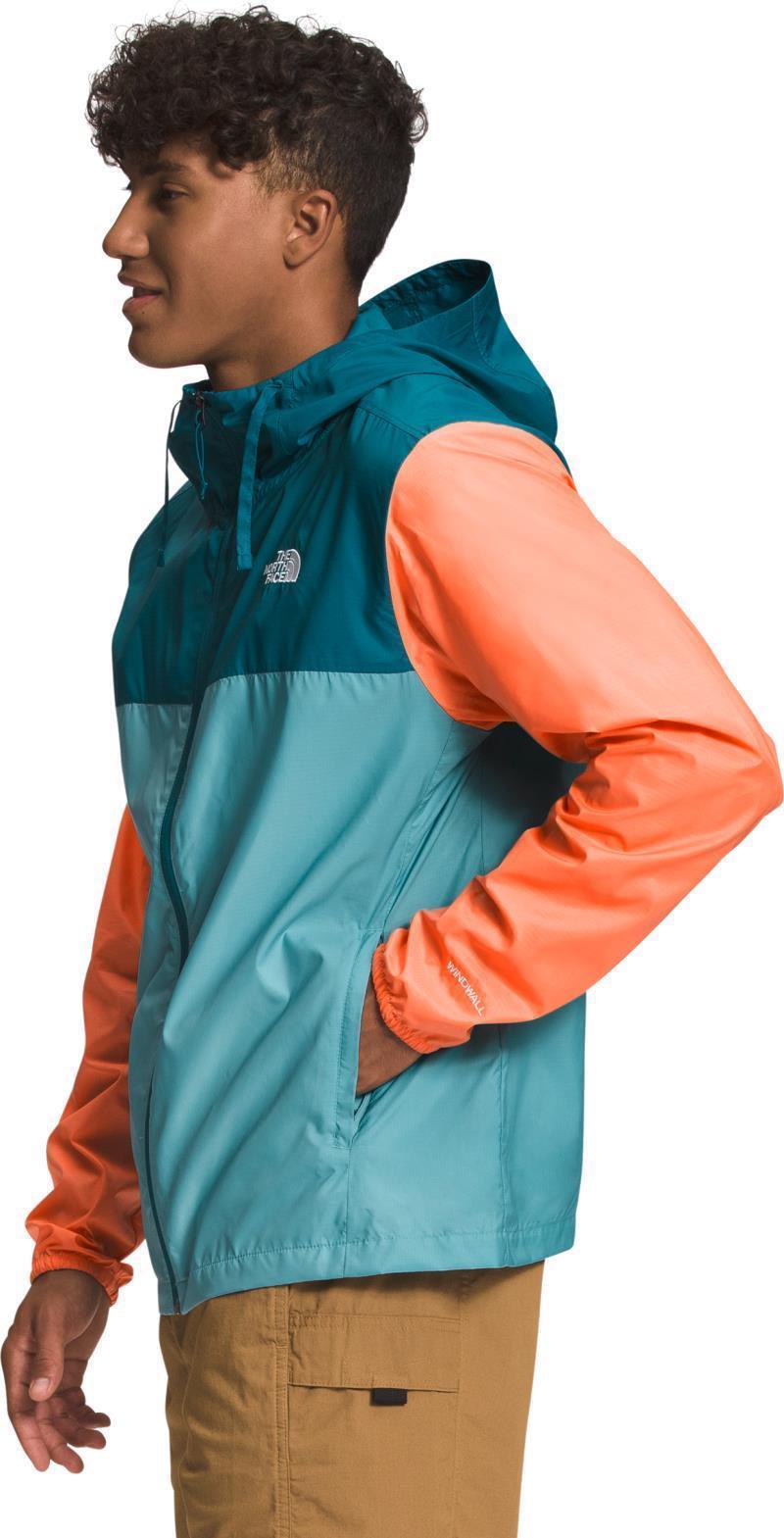 Cyclone Jacket 3 - Mens - blue coral / reef waters / dusty coral orange 1