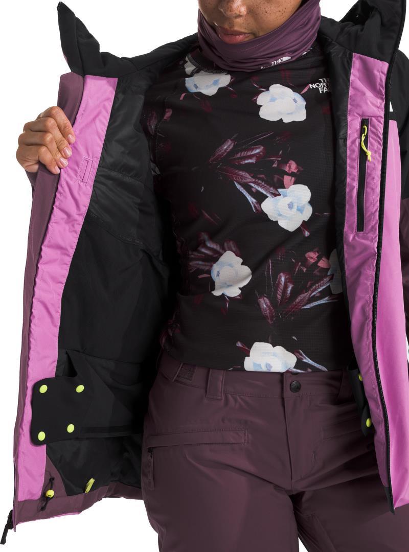 Dawnstrike GTX Insulated Jacket - Womens - tnf black / dragonfruit / midnight mauve 1