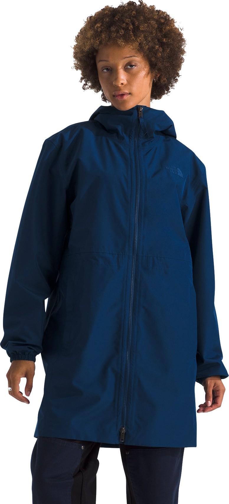 Daybreak Mid Rain Parka - Womens - estate blue 1