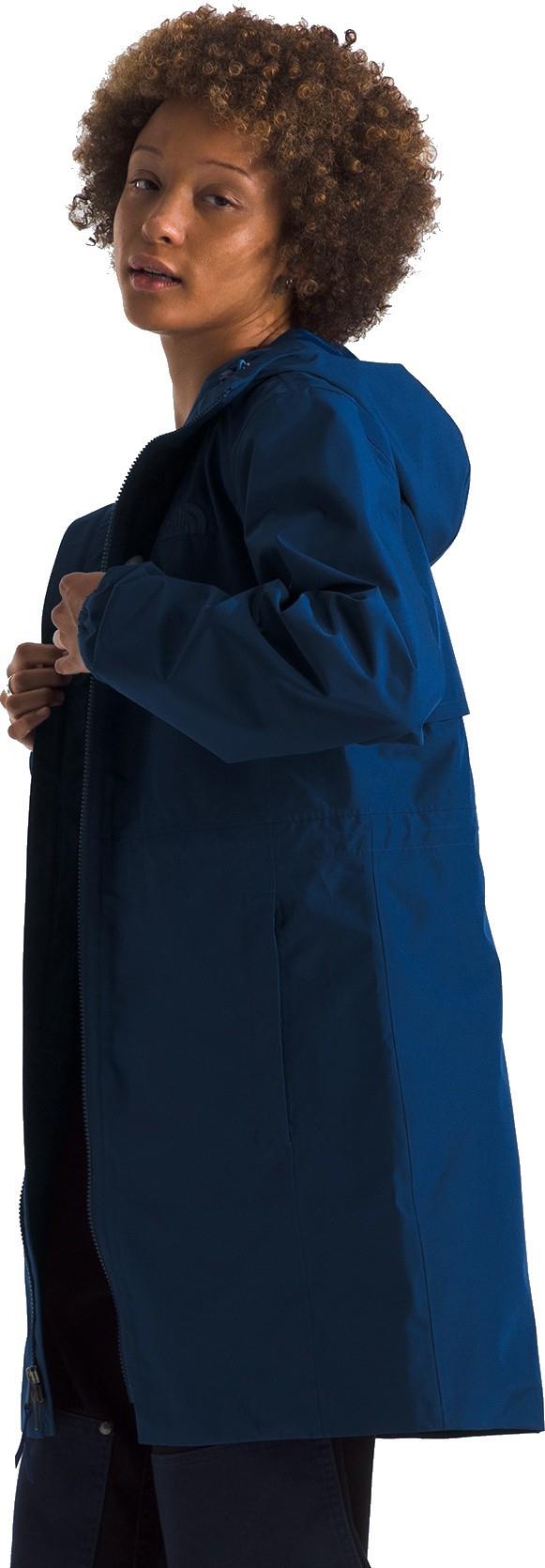 Daybreak Mid Rain Parka - Womens - estate blue 1