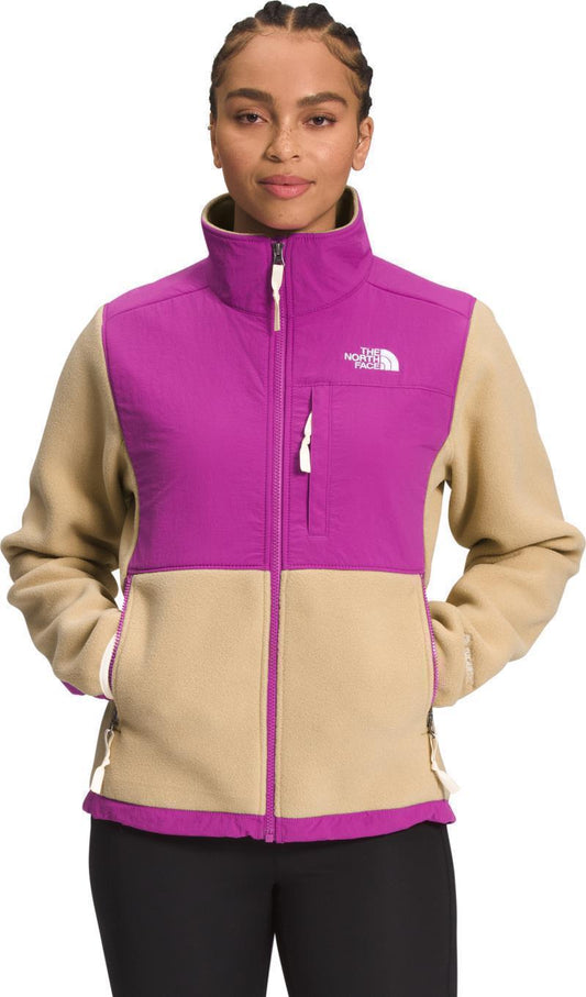 Denali Jacket - Womens - Khaki Stone / Purple Cactus Flower / Gardenia Whit 1