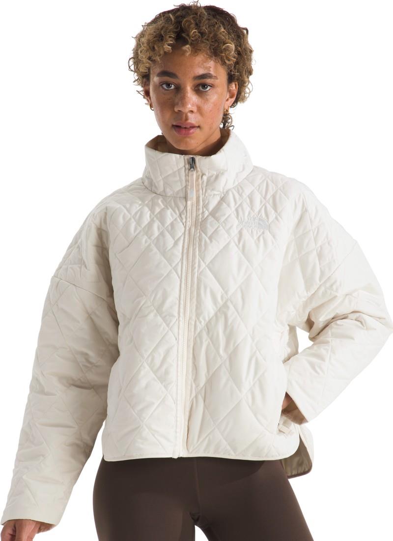 Diamond Peak Insulated Jacket - Womens - white dune 1